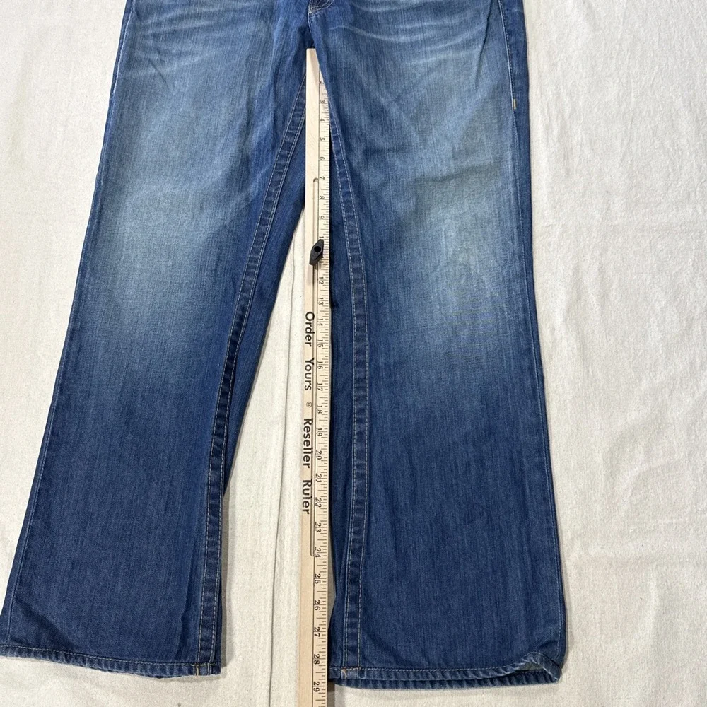 True Religion Men's Vintage Billy Jeans Size 34W 29L Denim Made In USA